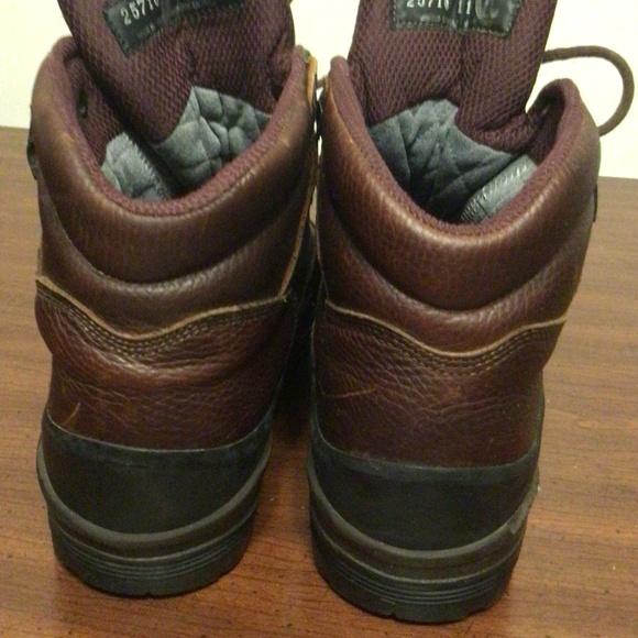CHIPPEWA  17” leather Pull -on Snake Boots waterproof ,outdoor work ,SZ 11W main image 13